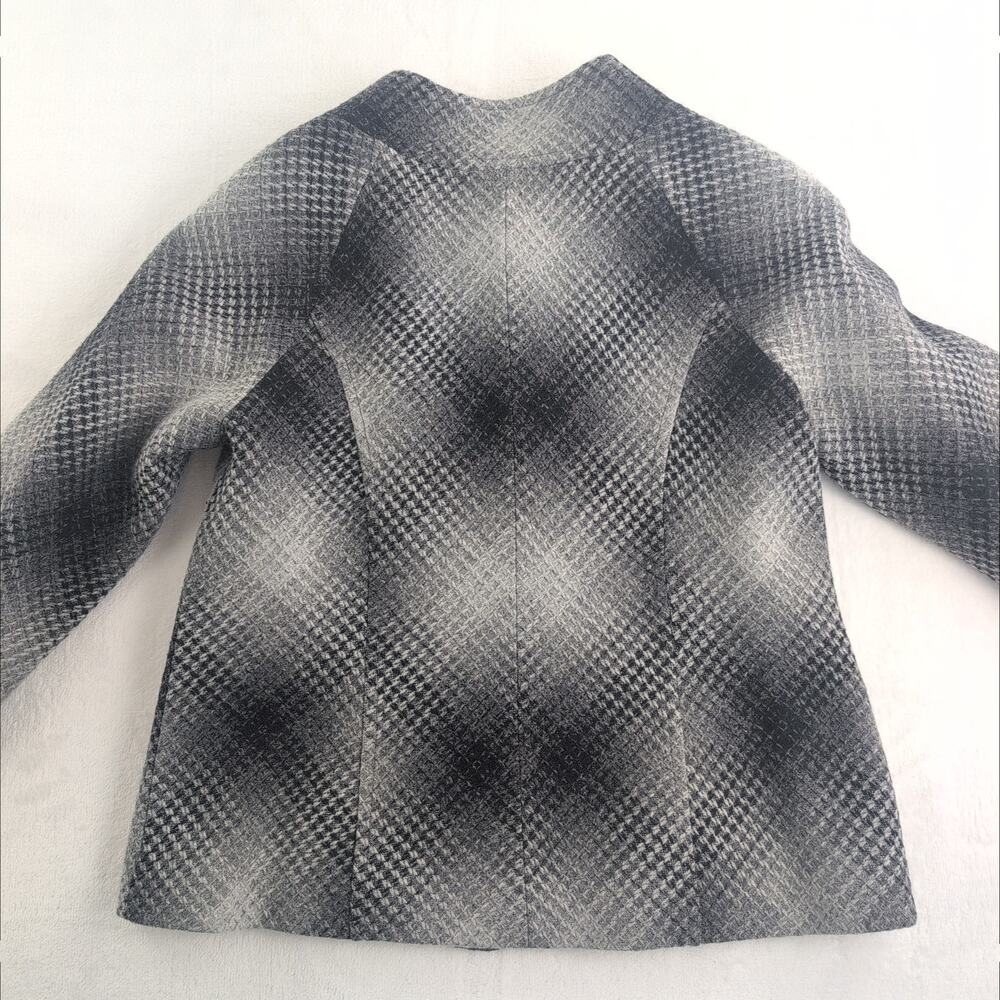 Pendleton Lambswool/Virgin Wool Blend Crosshatch … - image 6